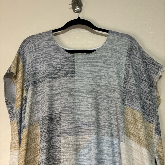 Wilfred Free Aritzia Lorelei Patchwork Soft Jersey Knit Relaxed Fit Dress XS - Picture 6 of 11